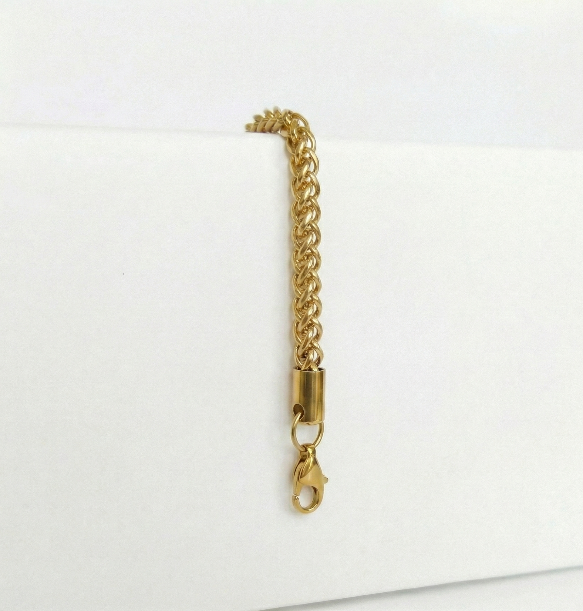 Pulsera Tipo Franco 4mm (20cm) - Oro Laminado 18K