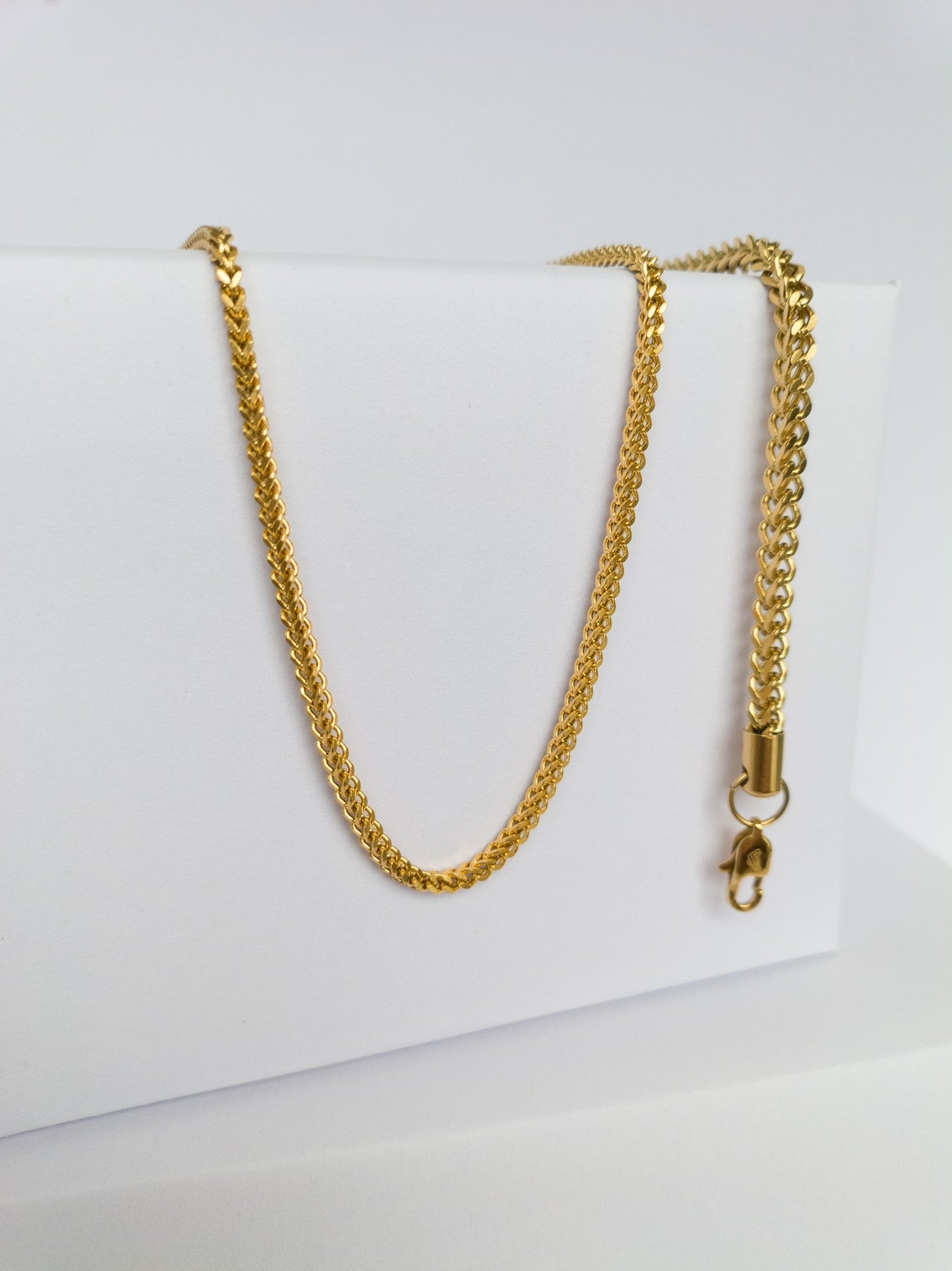 Cadena Tipo Franco 2.6 mm (45cm) - Oro Laminado 18K